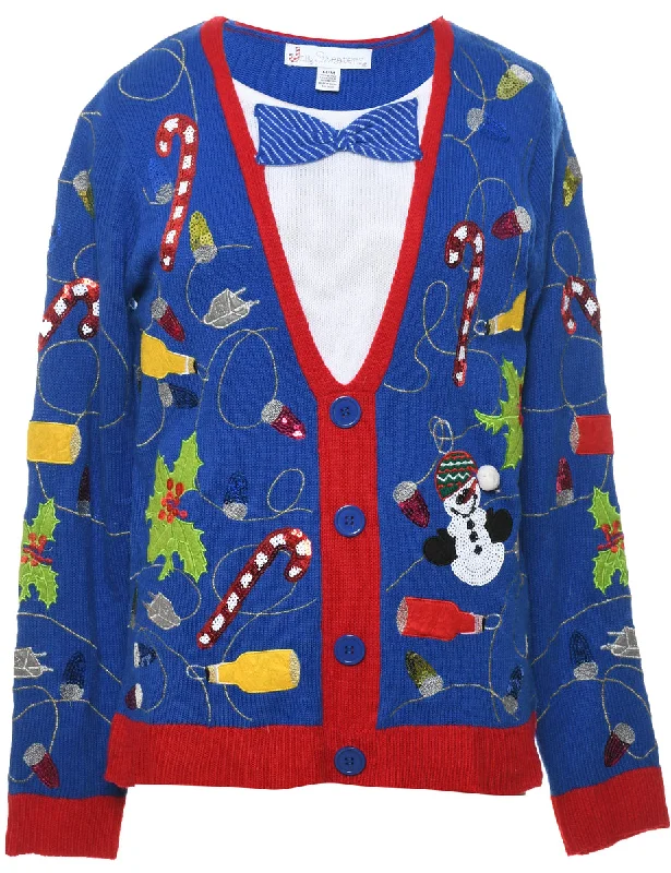 Festive Season Christmas Jumper - M Fleece Hoodies & Sweatshirts