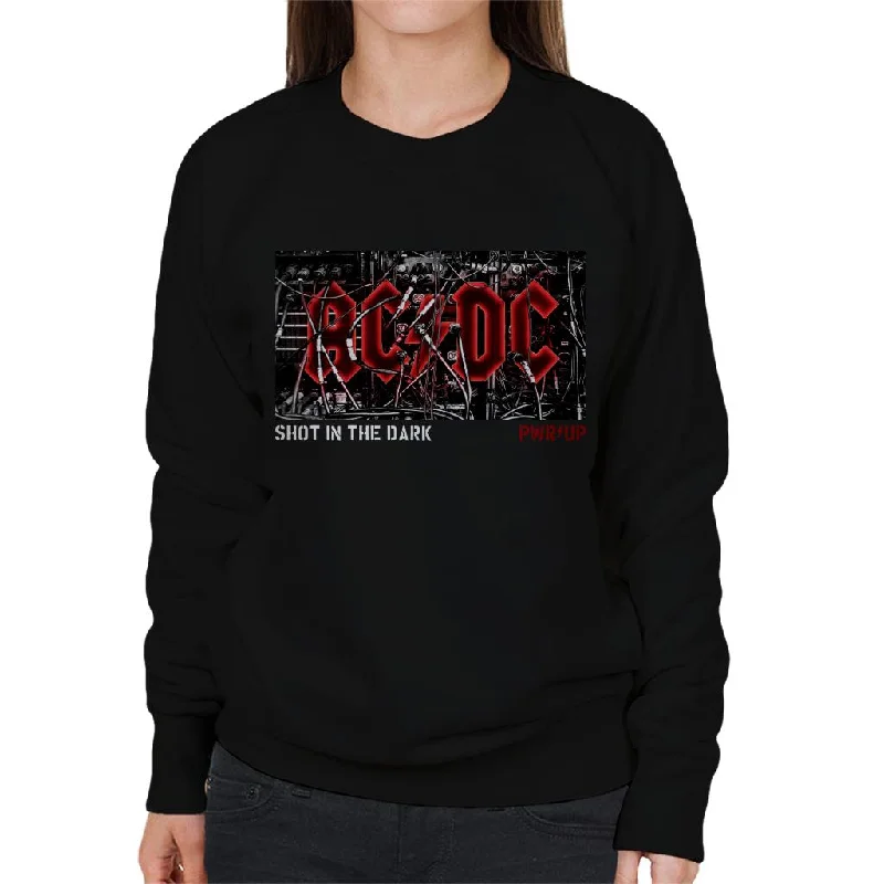 AC/DC Shot In The Dark Women's Sweatshirt Warm Sweatshirt Designs
