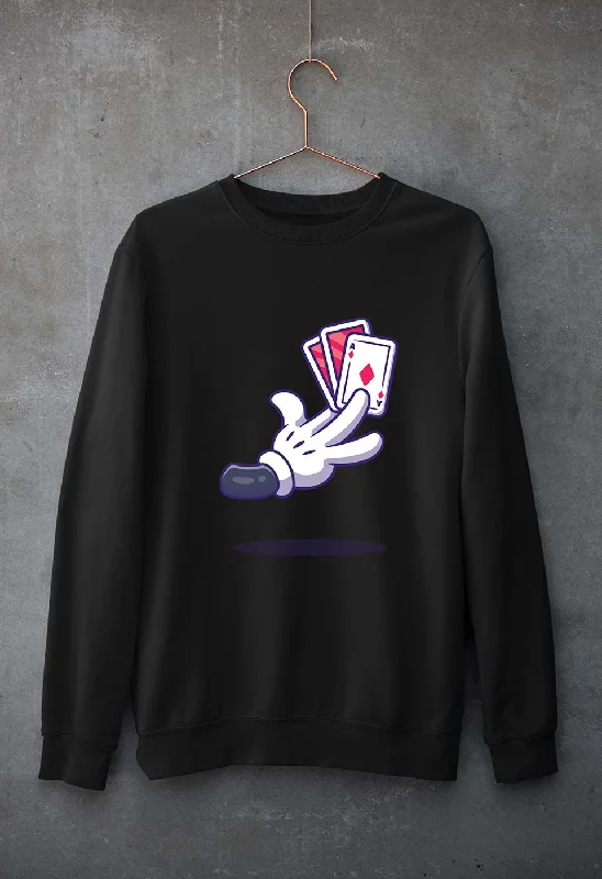 Poker Unisex Sweatshirt for Men/Women Cotton Hoodie Sweatshirt