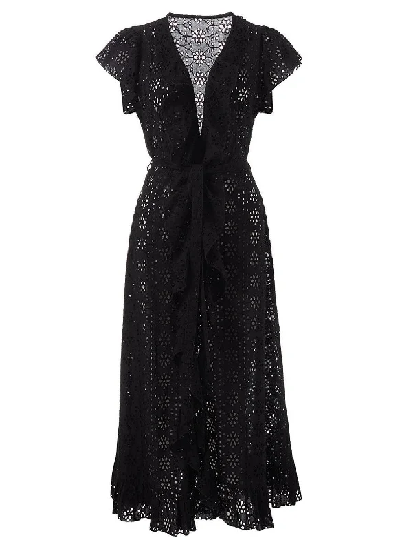 Brianna Long Kaftan Black Casual unclassified dresses