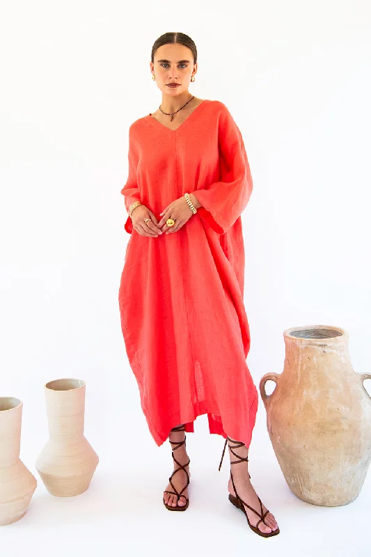 Isla Kaftan - Linen Comfortable unclassified dresses