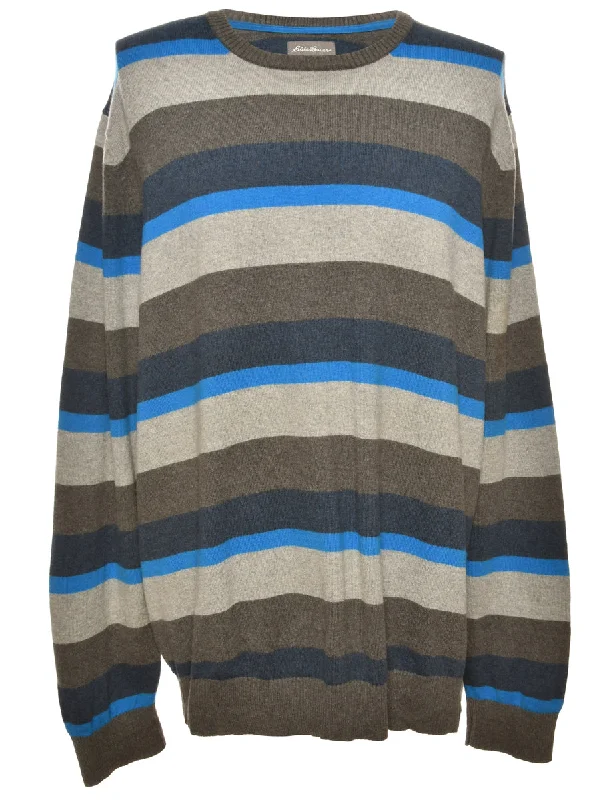 Patterned Multi-Colour Jumper - XL High-low unclassified dresses