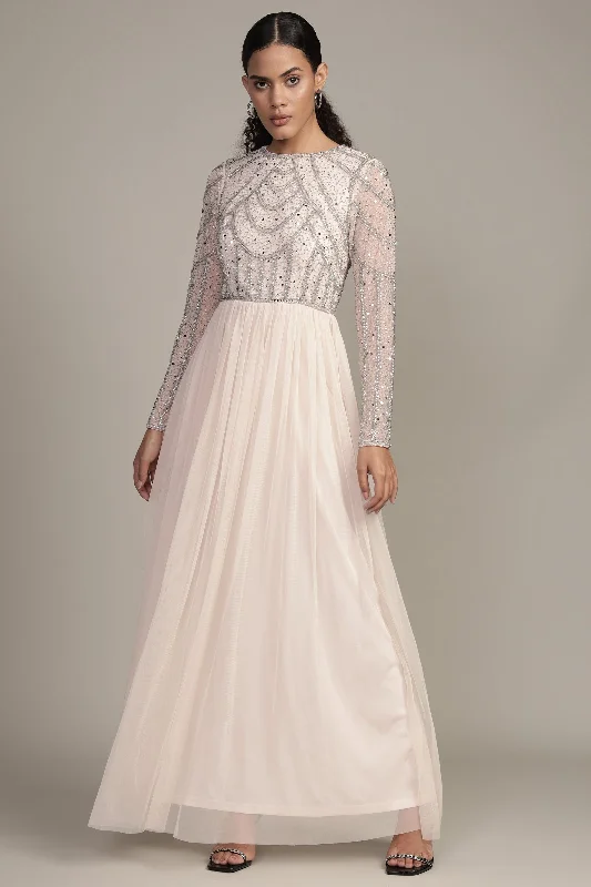Ellie Maxi Dress in Powder Pink Casual chic unclassified dresses