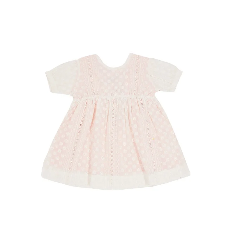 Goldie & Ace Mia Broderie Anglaise Dress - Ivory Corset unclassified dresses