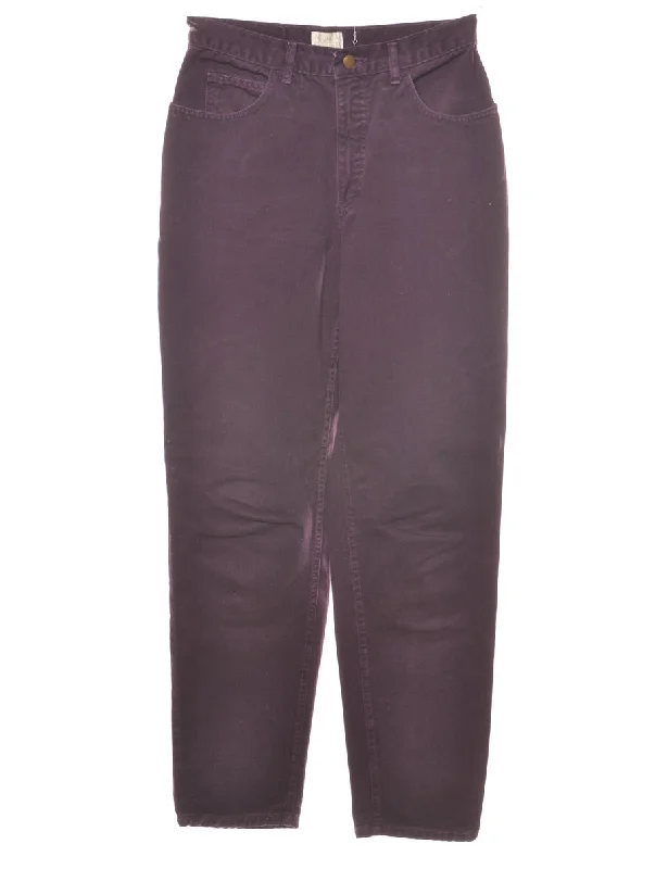 Purple Tapered Jeans - W29 L32 Silk unclassified dresses