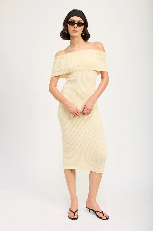 STRAPLESS BODYCON MIDI DRESS Silk unclassified dresses