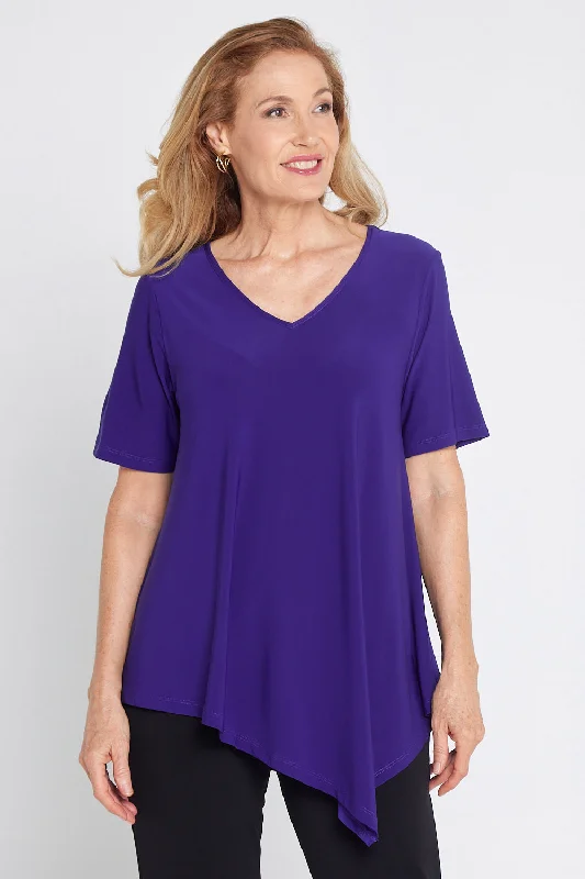 Acacia Top - Purple Chiffon unclassified dresses