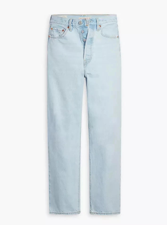 RIBCAGE STRAIGHT ANKLE | OJAI SHORE - BLUE Side Zip Shorts