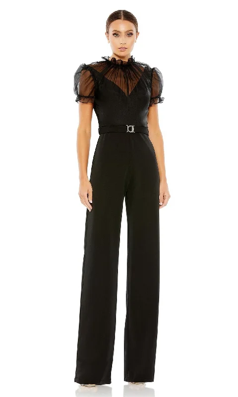 Long Formal Jumpsuit 26621 by Mac Duggal Strapless maxi dresses